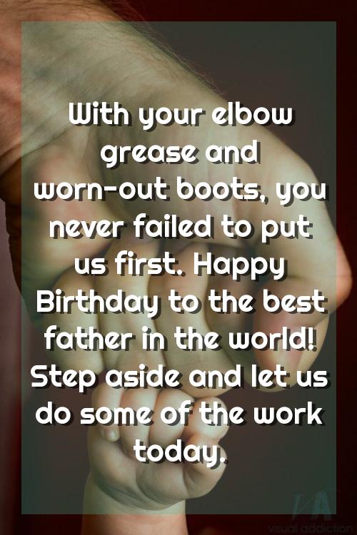 birthday quotes father in heaven